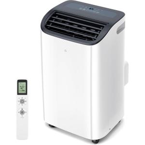 imageEUHOMY Portable Air Conditioners 8000 Btu 3 in 1 Portable Cooling AC with Dehumidifier Fan Sleep Modes AC Unit with Remote Control ampamp 24H Timer for Bedroom Rooms Apartments up to 350 SqFt12 000 BTU