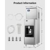 imageEUHOMY Commercial Ice Maker Machine 400Lb24H Ice Ready in 1015 minSECOP Compressor Industrial Ice Machine with 130Lbs Automatic Ice Bin Dispenser Ice Maker Machine for HotelRestaurantBusiness400lbsday