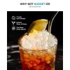 imageEUHOMY 15quot W Commercial Under Counter Ice Maker Machine 90 LbDay AutoCleaning ampamp 24H Timer Gravity DrainageStainless Steel Builtin Freestanding Ice Maker 24 Lb Bin Ideal for Commercial ampamp Home70lbsdayNugget Ice
