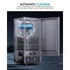 imageEUHOMY 15quot W Commercial Under Counter Ice Maker Machine 90 LbDay AutoCleaning ampamp 24H Timer Gravity DrainageStainless Steel Builtin Freestanding Ice Maker 24 Lb Bin Ideal for Commercial ampamp Home70lbsdayNugget Ice